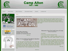 Tablet Screenshot of campalton.com